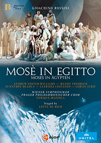 Rossini: Mosé in Egitto (Moses in Ägypten), Bregenz 2017 [2 DVDs] von Reyana