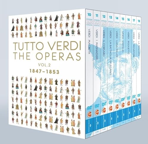 Tutto Verdi - Epochenbox Vol. 2 (1847 - 1853) [9 DVDs] von C Major