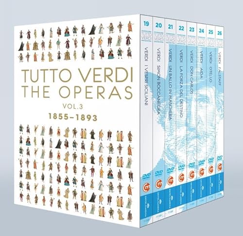 Tutto Verdi - Epochenbox Vol. 3 (1855 - 1893) [11 DVDs] von Reyana