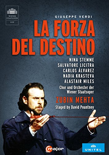 Verdi:La Forza Del Destino [Carlos Álvarez; Nina Stemme; Salvatore Licitra; Nadia Krasteva; Alastair Miles; Wiener Staatsoper; Zubin Mehta] [C Major Entertainment: 751008] [2 DVDs] von Reyana