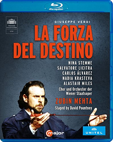 Verdi:La Forza Del Destino [Carlos Álvarez; Nina Stemme; Salvatore Licitra; Nadia Krasteva; Alastair Miles; Wiener Staatsoper; Zubin Mehta] [C Major Entertainment: 751104] [Blu-ray] von Reyana