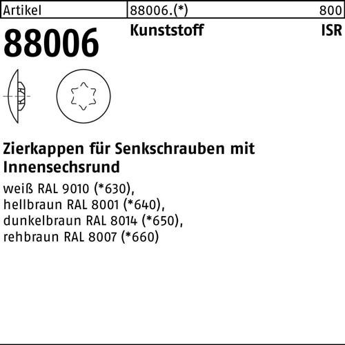 1000 Stk. Reyher Zierkappe R 88006 f.ISR 15x12 /3,5 Ku. rehbraun 1000 Stück 1000 Stk. Reyher Zierkappe R 88006 f.ISR 15x12 /3,5 Ku. rehbraun 1000 Stück von Reyher