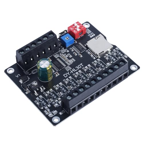 Reykentu 30 W MP3-Sprachwiedergabe- DY-HL30T 9 Trigger Music Player Power Amplifier Board TF Karte 32G Max WAV DC 12V 24V MP3 einfach zu bedienen A Reykentu 30 W MP3-Sprachwiedergabe- DY-HL30T 9 Trigger Music Player Power Amplifier Board TF Karte 32G Max WAV DC 12V 24V MP3 einfach zu bedienen A von Reykentu