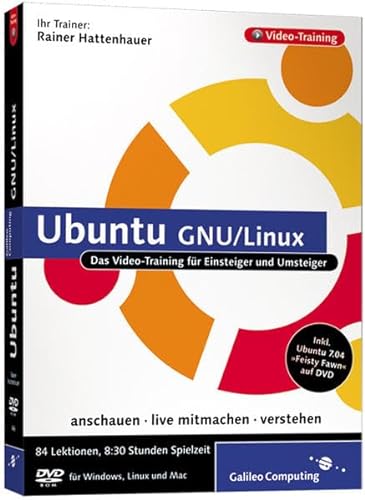 Ubuntu GNU/Linux. DVD-ROM fur Windows/Linux/Mac von Rheinwerk Verlag