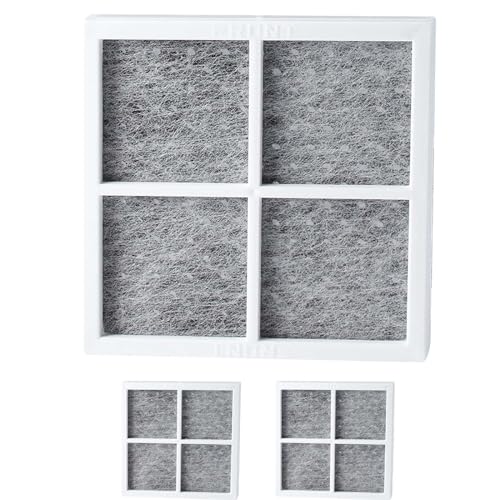 Rhinenet 3 Stück Kühlschrank-Luftfilter für LG LT120F Serie Kenmore Elite 9918 LMXS30776S LMXS27626S LMXC23746S LFXS29766S Ersatz Kühlschrank Luftfilter Baumwolle Aktivkohle Adsorption von Rhinenet