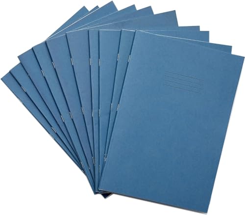 RHINO F8M Heftschoner A4, 80 Seiten, hellblau, 10 Stück von Rhino
