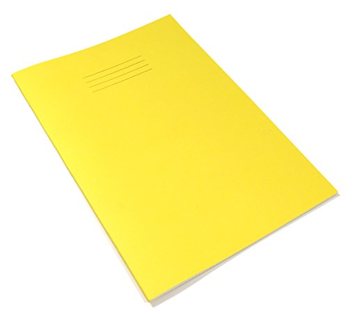 Rhino F8 M Übungsbuch A4 48 Seiten getöntes Schulheft A4 Yellow/Pink von Rhino