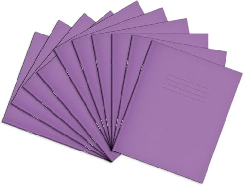 Rhino F8M Übungsbuch, 200x165, 48 Seiten, Violett, 10 Stück von Rhino