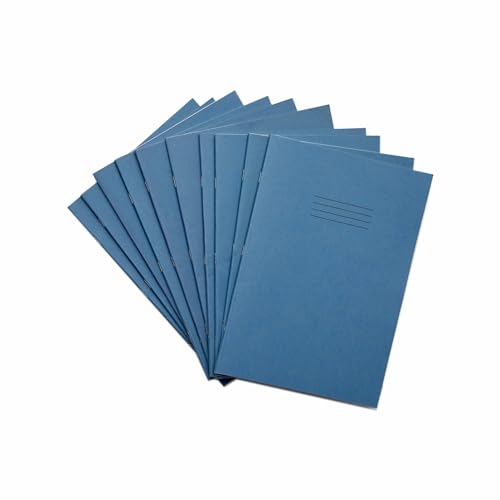 Rhino Schreibwaren Übungsbuch | A4 | 64 Seiten | blanko | hellblau | Lernressourcen | Schulbücher | 10 Stück VEX677-4095-4 von Rhino