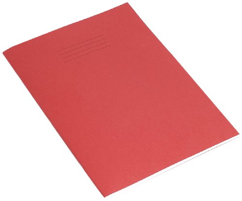 Rhino Übungsbuch, A4, 80 Seiten, Bezug rot (10 Stück) von Rhino