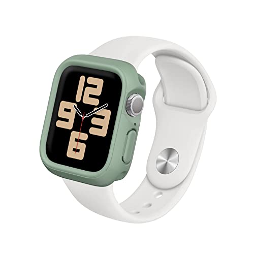 RHINOSHIELD Bumper Case kompatibel mit Apple Watch Apple Watch SE & Series 6/5 / 4 [40mm] | CrashGuard NX - Stoßdämpfende Schutzhülle im schlanken Design - Salbeigrün von RhinoShield