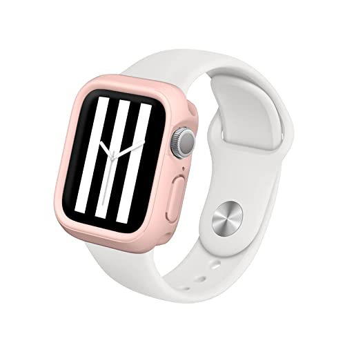 RhinoShield Bumper Case kompatibel mit Apple Watch Apple Watch SE & Series 6/5 / 4 [40mm] | CrashGuard NX - Stoßdämpfende Schutzhülle im schlanken Design - Samtrosa von RhinoShield