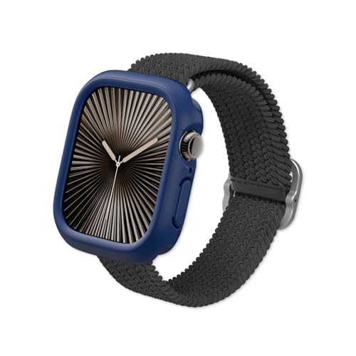 RhinoShield Bumper Case kompatibel mit Apple Watch Series 10 [42mm] | CrashGuard NX - Stoßdämpfende Schutzhülle im schlanken Design, rutschfest - Königsblau von RhinoShield