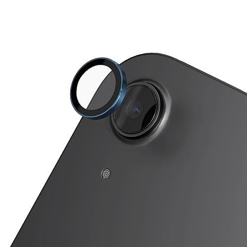 RHINOSHIELD Schutz für Smartphone-Kamera kompatibel mit [iPad Pro(2018)/Air 4/5/Mini 6] | Fingerabdruck-und kratzresistentes Schutzglas mit Aluminium Ring für hohe optische Klarheit-Blau von RhinoShield