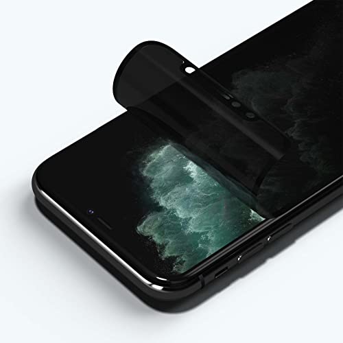 RhinoShield 3D Impact Privacy Displayschutz kompatibel mit [iPhone 11 Pro/Xs/X] | Aufprallschutz - 3D Gebogene Kanten & vollständige Abdeckung -Kratzfest - Ausrichtungsrahmen Einfache Installation von RhinoShield