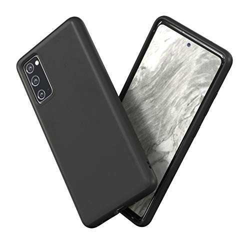 RhinoShield Case kompatibel mit [Samsung Galaxy S20 FE] | SolidSuit - Schockabsorbierende Dünne Schutzhülle mit Premium Finish 3.5 Meter Fallschutz - Klassik Schwarz von RhinoShield