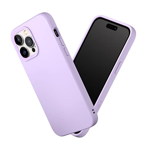 RhinoShield Case kompatibel mit [iPhone 14 Pro Max] | SolidSuit - Stoßdämpfende & schlanke Schutzhülle mit Premium Finish - 3.5 Meter Fallschutz - Violett von RhinoShield