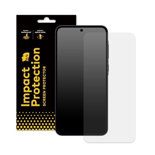 RhinoShield Displayschutz kompatibel mit [Galaxy A55] | Aufprallschutz - hochbelastbare Aufpralldämpfung/Dispersionstechnologie - Transparent und resistent gegen Fingerabdrücke und Kratzer von RhinoShield