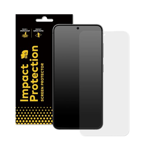 RhinoShield Displayschutz kompatibel mit [Galaxy S24] | Aufprallschutz - hochbelastbare Aufpralldämpfung/Dispersionstechnologie - Transparent und resistent gegen Fingerabdrücke und Kratzer von RhinoShield