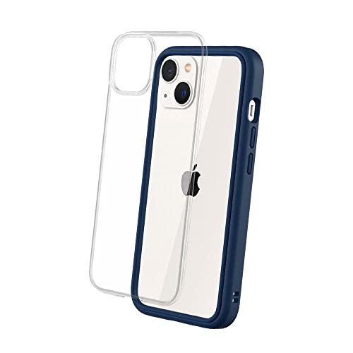 RhinoShield Modulares Case kompatibel mit [iPhone 13] | Mod NX - Anpassbare & stoßdämpfende Schutzhülle im schlanken Design - 3.5 Meter Fallschutz - Marineblau von RhinoShield