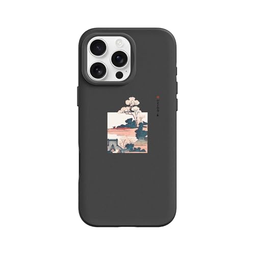 RhinoShield SolidSuit Case Kompatibel mit Magsafe für [iPhone 16 Pro Max] | Stoßabsorbierende Slim Design Schutzhülle mit Premium Matte Finish, Kameratasten-Aussparungs-Design - Schwarz [Arcadia] von RhinoShield
