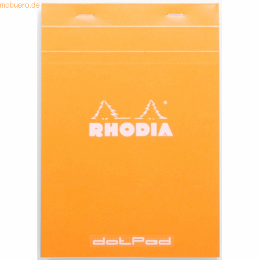 10 x Rhodia Notizblock DotPad Nr. 16 A5 14,8x21cm 80 Blatt 80g Dot Gri 10 x Rhodia Notizblock DotPad Nr. 16 A5 14,8x21cm 80 Blatt 80g Dot Gri von Rhodia