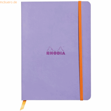 2 x Rhodia Notizbuch Flex A5 liniert 90g/qm 80 Blatt iris 2 x Rhodia Notizbuch Flex A5 liniert 90g/qm 80 Blatt iris von Rhodia