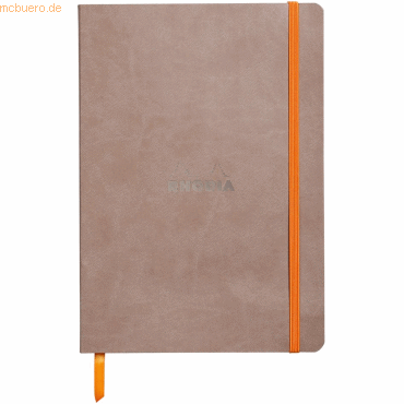2 x Rhodia Notizbuch Flex A5 liniert 90g/qm 80 Blatt mausgrau 2 x Rhodia Notizbuch Flex A5 liniert 90g/qm 80 Blatt mausgrau von Rhodia