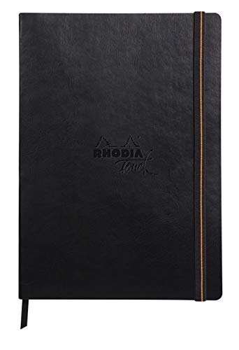 Rhodia 116115C - Skizzenbuch Bristol Book, 32 Blatt blanko, weißes Bristolpapier, 205g, DIN A4, 21 x 29,7 cm, Hochformat, Softcover mit Kunstleder, Schwarz, 1 Stück Rhodia 116115C - Skizzenbuch Bristol Book, 32 Blatt blanko, weißes Bristolpapier, 205g, DIN A4, 21 x 29,7 cm, Hochformat, Softcover mit Kunstleder, Schwarz, 1 Stück von Rhodia