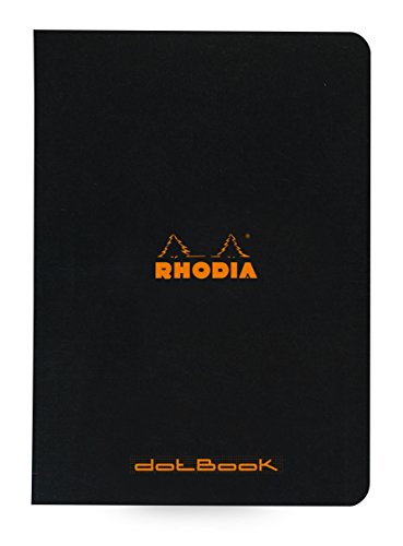 Rhodia 119186C - Notizheft / Kladde DIN A5 14,8 x 21 cm, 48 Blatt Dot-Lineatur 80, nicht mikroperforiert, Schwarz, 1 Stück Rhodia 119186C - Notizheft / Kladde DIN A5 14,8 x 21 cm, 48 Blatt Dot-Lineatur 80, nicht mikroperforiert, Schwarz, 1 Stück von Rhodia