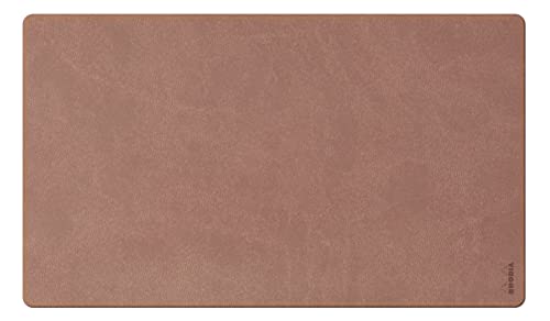 Rhodia 194240C - Schreibunterlage Rhodiarama 60x35 cm, flexibel, aus Kunstleder, ideal für Home Office, 1 Stück, Rosenholz von Rhodia