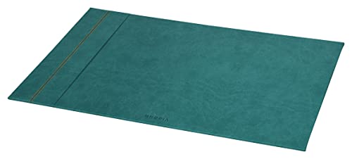 Rhodia 194485C - Schreibunterlage Rhodiarama 60x40 cm, fest, Kunstleder, ideal für Home Office, 1 Stück, Pfaugrün Rhodia 194485C - Schreibunterlage Rhodiarama 60x40 cm, fest, Kunstleder, ideal für Home Office, 1 Stück, Pfaugrün von Rhodia