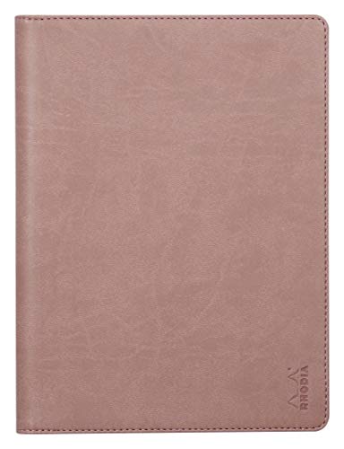 Rhodia 216009C - Mappe für Block oder Notizheft Rhodiarama - N°16, für DIN A5 (14,8x21 cm) 17,5x23,5 cm, elegant und praktisch, Roseholz, 1 Stück von Rhodia