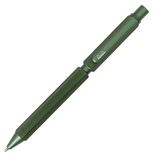 Rhodia 9344C – 3-in-1 ScRipt Multipen 2 Kugelschreiber 0,5 mm schwarz & rot + 1 Druckbleistift Graphit 0,5 mm – Sechskantschaft aus gebürstetem Aluminium – nachfüllbar – Radiergummi unter dem Schieber Rhodia 9344C – 3-in-1 ScRipt Multipen 2 Kugelschreiber 0,5 mm schwarz & rot + 1 Druckbleistift Graphit 0,5 mm – Sechskantschaft aus gebürstetem Aluminium – nachfüllbar – Radiergummi unter dem Schieber von Rhodia