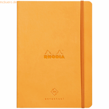 Rhodia Bullet Journal Perpetual A5 64 Blatt 90g/qm orange von Rhodia