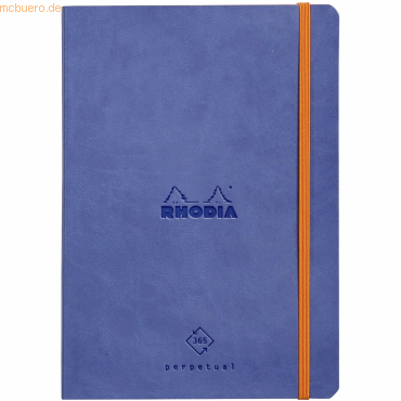 Rhodia Bullet Journal Perpetual A5 64 Blatt 90g/qm saphir von Rhodia