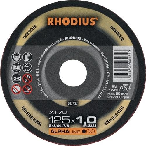 100 Stk. Rhodius Trennscheibe XT70 D115x1mm ger.INOX Bohr.22,23mm 207436 100 Stk. Rhodius Trennscheibe XT70 D115x1mm ger.INOX Bohr.22,23mm 207436 von Rhodius Abrasives GmbH