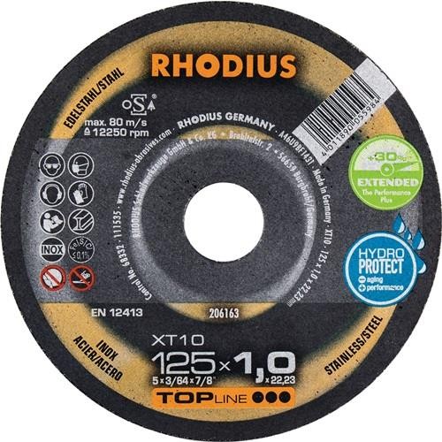 50 Stk. Rhodius Trennscheibe XT10 D125x1mm ger.INOX Bohr.22,23mm 206163 50 Stk. Rhodius Trennscheibe XT10 D125x1mm ger.INOX Bohr.22,23mm 206163 von Rhodius Abrasives GmbH