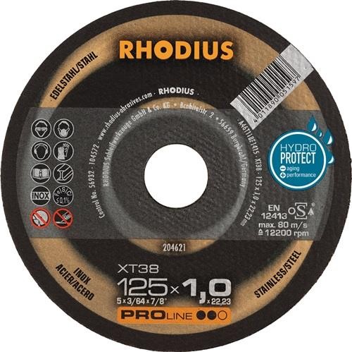 50 Stk. Rhodius Trennscheibe XT38 D125x1mm ger.INOX Bohr.22,23mm 204621 50 Stk. Rhodius Trennscheibe XT38 D125x1mm ger.INOX Bohr.22,23mm 204621 von Rhodius Abrasives GmbH
