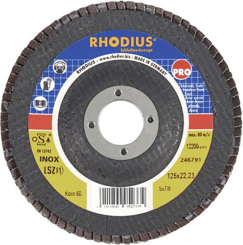 Rhodius 205583 LSZ-F1 Lamellenschleifscheibe Durchmesser 115mm Rhodius 205583 LSZ-F1 Lamellenschleifscheibe Durchmesser 115mm von Rhodius