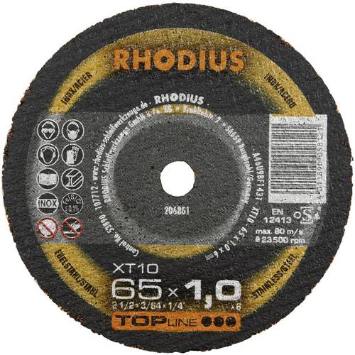 Rhodius XT10 MINI 206803 Trennscheibe gerade 75mm Edelstahl, Stahl Rhodius XT10 MINI 206803 Trennscheibe gerade 75mm Edelstahl, Stahl von Rhodius