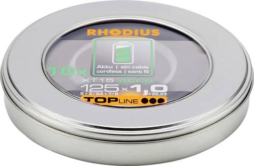 Rhodius XT15 ACCU BOX 210247 Trennscheibe gerade 115mm 10St. von Rhodius