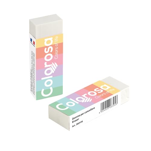 >Display 20 bunte Vinyl-Radiergummis Pastel RiPlast von Ri.Plast