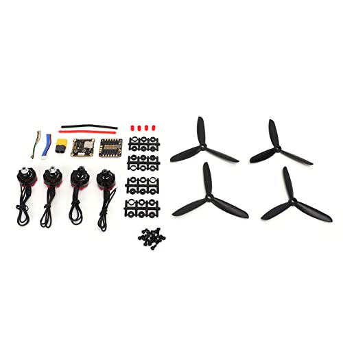 2205 2300 KV Motor 30a 4 in 1 ESC F4V3 Flugsteuerung 5045 Propeller für FPV -Drohnen Schwarz und Rotes Aluminium -Legierungsmaterial, das für Rennen Im Freien Geeignet Ist von RiToEasysports