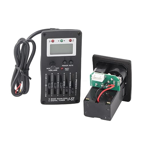 Acoustic Gitarre Pickup, 5 Band Equalizer Pickup Tuner Digital Pickup Tuner mit LED -Display für Akustikgitarre Acoustic Gitarre Pickup, 5 Band Equalizer Pickup Tuner Digital Pickup Tuner mit LED -Display für Akustikgitarre von RiToEasysports