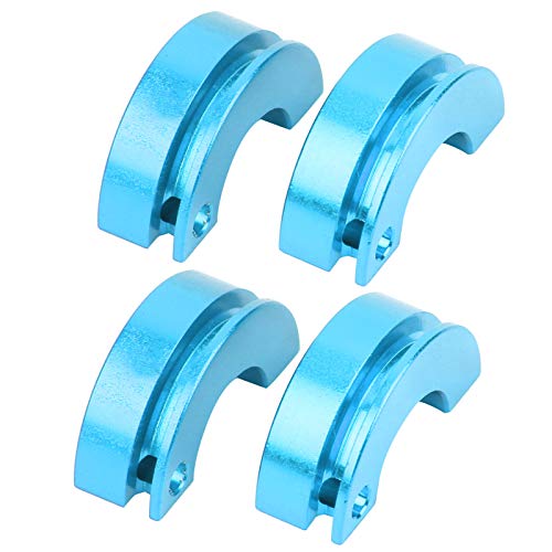 Aluminiumlegierung Kupplungsschuh -Set für Nitro HSP 1/10 RC -Auto, Bequeme und Stabile Leistung RC Kupplung für Hobbyisten (BLUE) von RiToEasysports