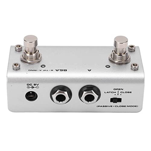 Dual Metal Foot Switch Robust für Keyboard Sound Source Module Effekt Pedale NMP -2, Silber, für Musiker Dual Metal Foot Switch Robust für Keyboard Sound Source Module Effekt Pedale NMP -2, Silber, für Musiker von RiToEasysports