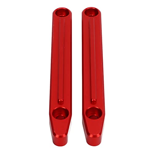Exquisites Aluminiumlegierung RC -Dachschienen Upgrade Teil für Arrma 1/7, Mojave 6s - Leicht zu Installierende Metalldachschienen für eine Verstärkte Festigkeit 2 Packung RC Enthusiasten (Rot) von RiToEasysports