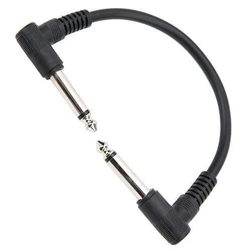 Guitar Effect Pedal Cable Patch Universal Bass Electronic Drum Musical Instrument Accessoires - Geräuschreduktionsvorrichtung für Leistung und Aufnahmestudios, Sauerstofffreie Kupferübertragungskern Guitar Effect Pedal Cable Patch Universal Bass Electronic Drum Musical Instrument Accessoires - Geräuschreduktionsvorrichtung für Leistung und Aufnahmestudios, Sauerstofffreie Kupferübertragungskern von RiToEasysports
