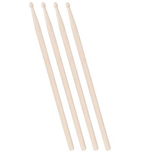 Maple 5A Drum Sticks Stark und Langlebig für Jazzmusik, Ideal für Neue Schlagzeuger und Erwachsene (M02769) von RiToEasysports